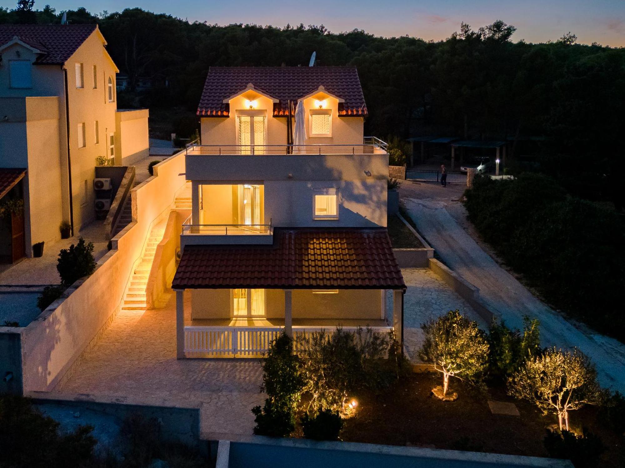 Villa Zdenka Milna  Exterior foto